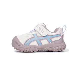EBMINI LANE striped barefoot toddler sneakers product view 12