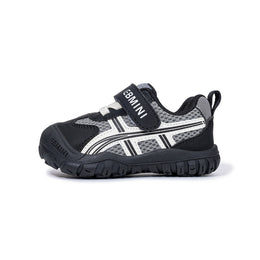 EBMINI LANE striped barefoot toddler sneakers product view 13