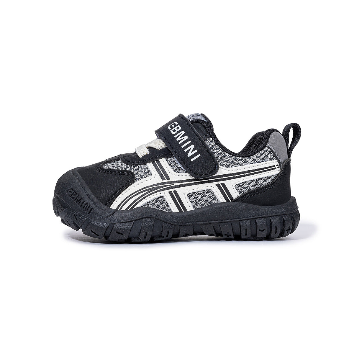 EBMINI LANE striped barefoot toddler sneakers product view 13
