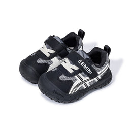 EBMINI LANE striped barefoot toddler sneakers product view 14