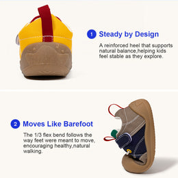 EBMINI LOFT breathable canvas sneakers for active kids