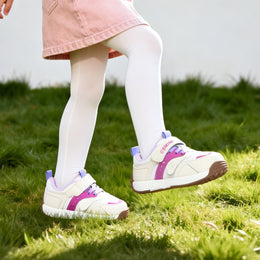 EBMINI LUSH easy-on toddler sneakers with a secure strap closure