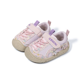 EBMINI MEADOW floral barefoot toddler sneakers product view 11