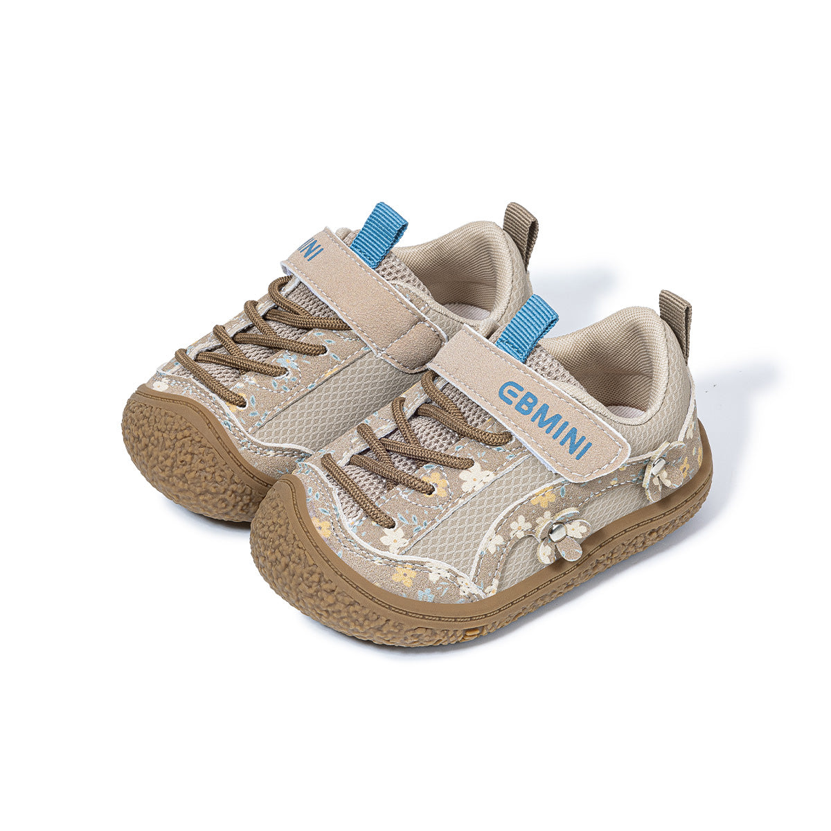 EBMINI MEADOW floral barefoot toddler sneakers product view 14