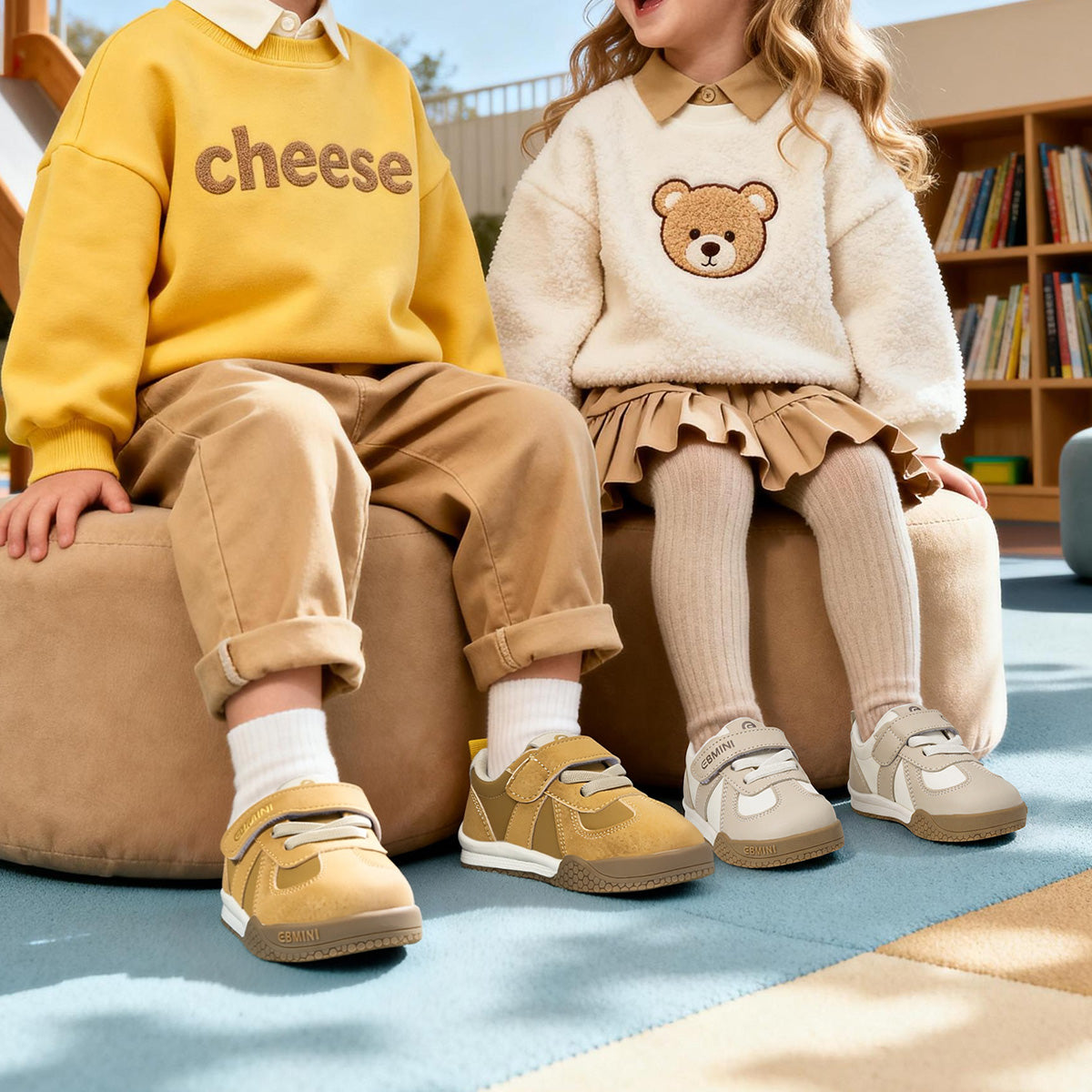 EBMINI MELLOW shoes with a roomy toe shape