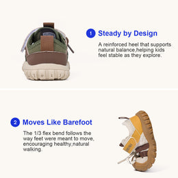 EBMINI MESA non-slip toddler sneakers for hiking and playground adventures