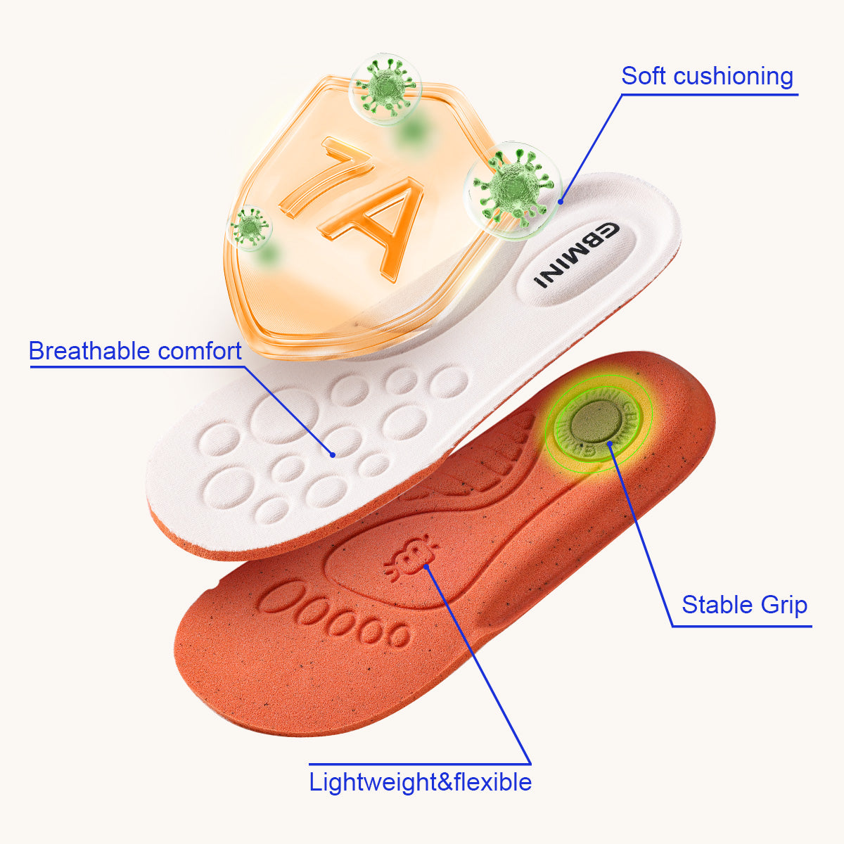 EBMINI MINI lightweight first-walker sandals for growing feet