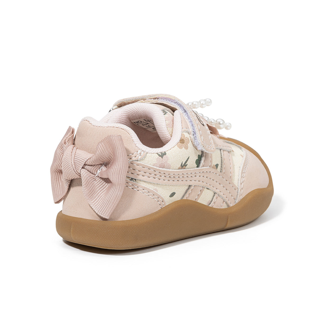 EBMINI OPAL floral toddler sneakers for everyday play