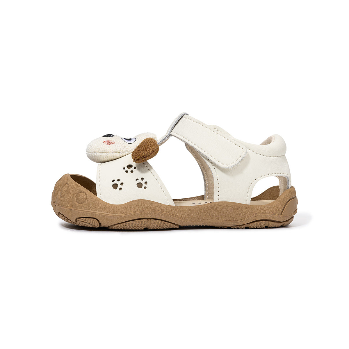 EBMINI PANDA closed-toe sandals with a roomy wide toe box