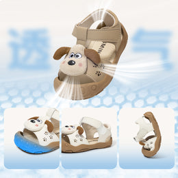 EBMINI PANDA unisex cartoon dog sandals for warm-weather play