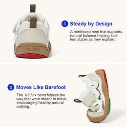 EBMINI PASTEL lightweight pink sneakers for everyday play