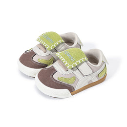 EBMINI PATCHWORK retro double-strap toddler sneakers — interior lining