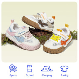 EBMINI PAVE non-slip toddler sneakers for playground adventures