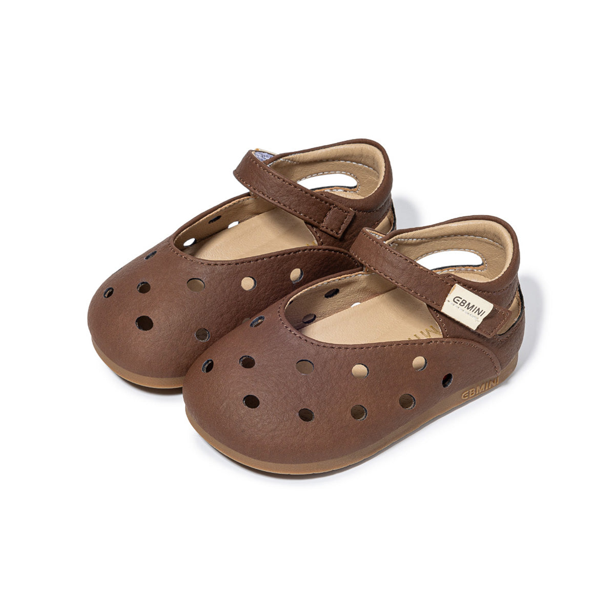 EBMINI PEARL perforated barefoot shoes for warm-weather outings