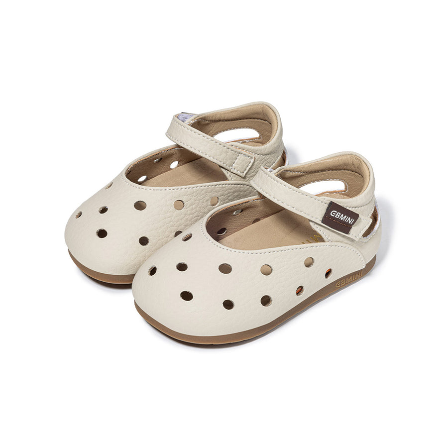 EBMINI PEARL barefoot toddler Mary Jane shoes with a classic design