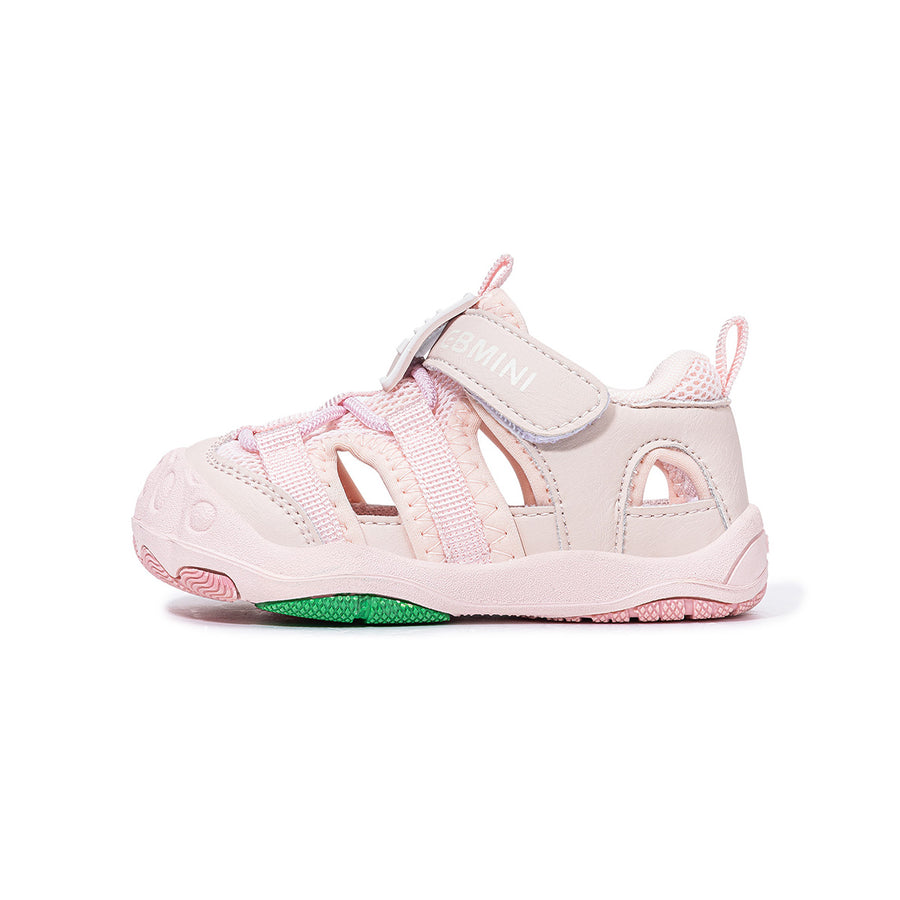 EBMINI PETAL closed-toe sandals with a roomy wide toe box