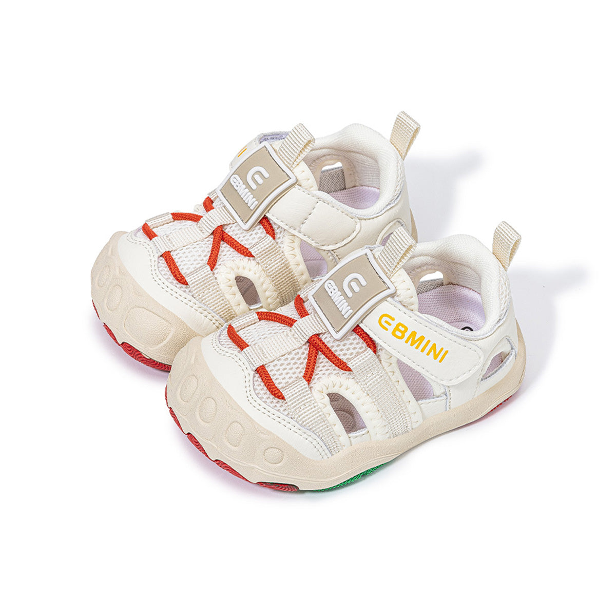 EBMINI PETAL secure closed-toe sandals for everyday protection