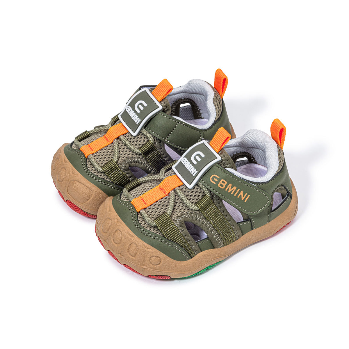 EBMINI PETAL breathable girls sandals with a decorative ribbon