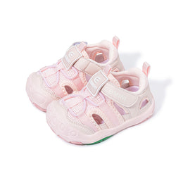 EBMINI PETAL barefoot toddler sandals with delicate ribbon details