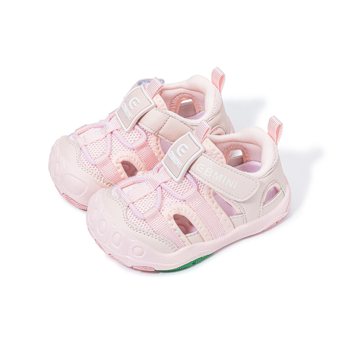 EBMINI PETAL barefoot toddler sandals with delicate ribbon details