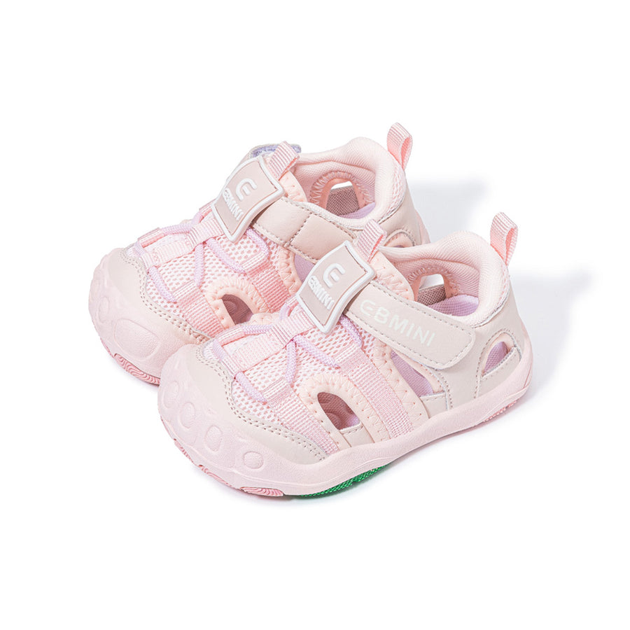 EBMINI PETAL barefoot toddler sandals with delicate ribbon details