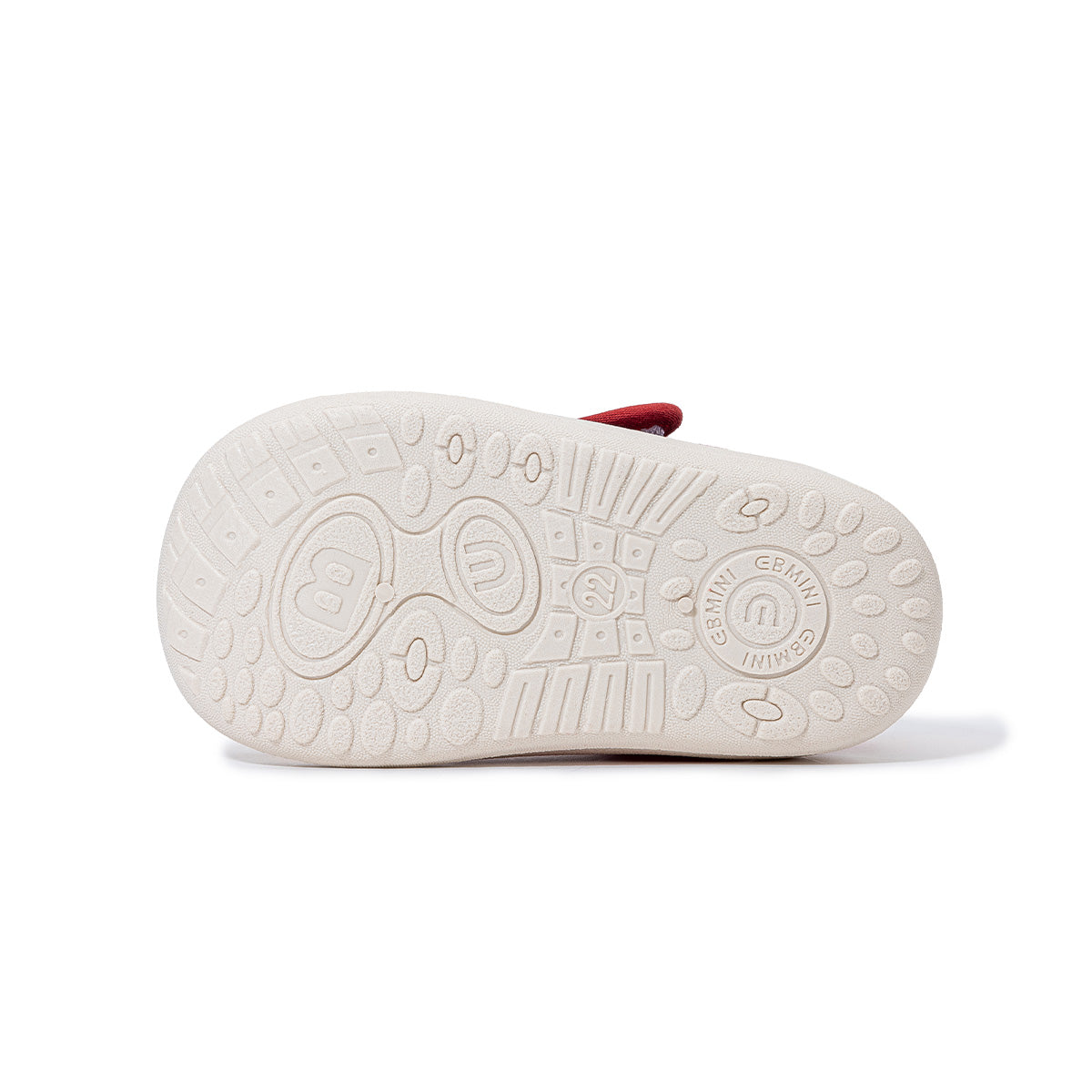 Bottom view of EBMINI PICO flexible non-slip outsole