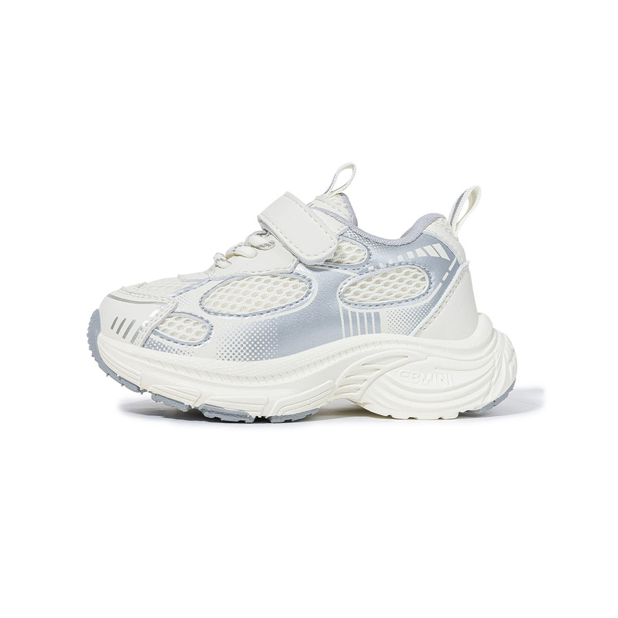 EBMINI PLUSH toddler sneakers with a roomy wide toe box