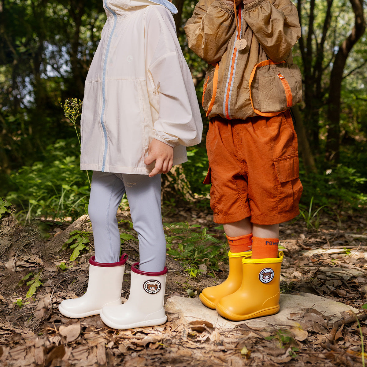EBMINI PUDDLE pull-on rain boots for wet-weather adventures