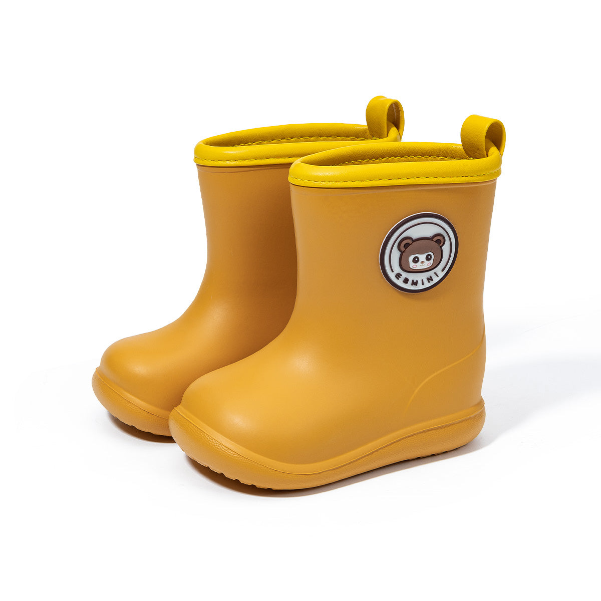 EBMINI PUDDLE cartoon bear rain boots for everyday wear