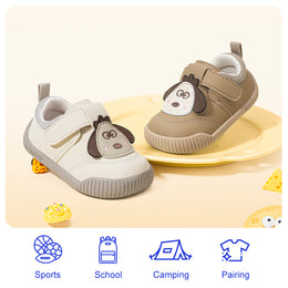 EBMINI PUPPY puppy baby first walker shoes — closure detail