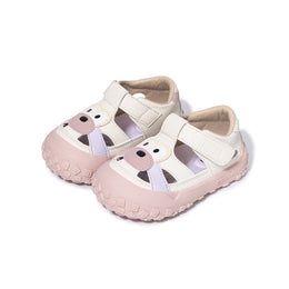 EBMINI PUPS barefoot toddler sandals with a playful puppy design