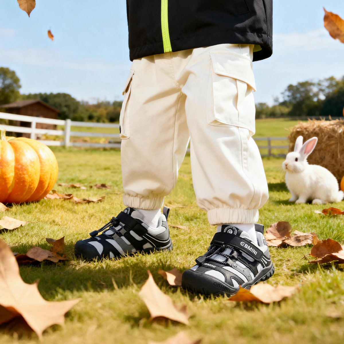EBMINI QUEST sneakers worn for park and easy trail adventures
