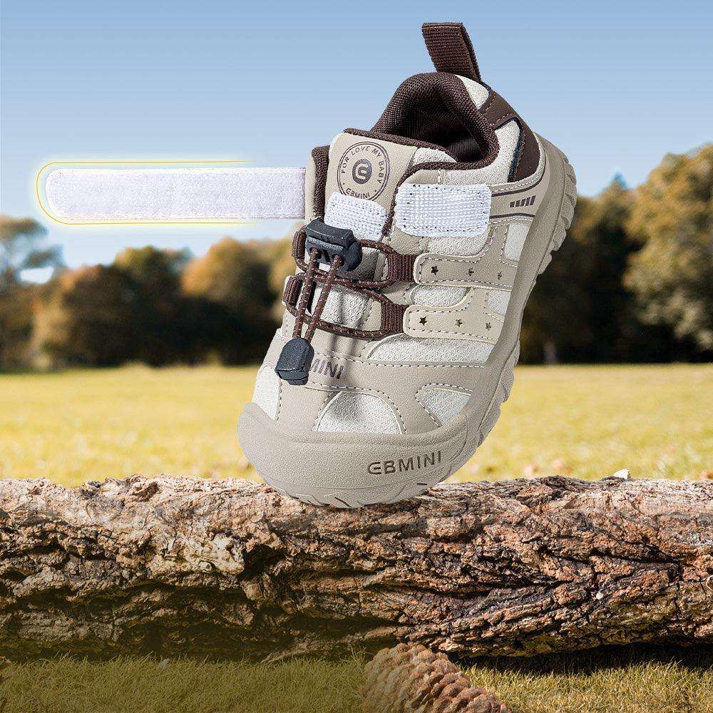 Close-up of EBMINI QUEST strap and auto-lock quick lace closure