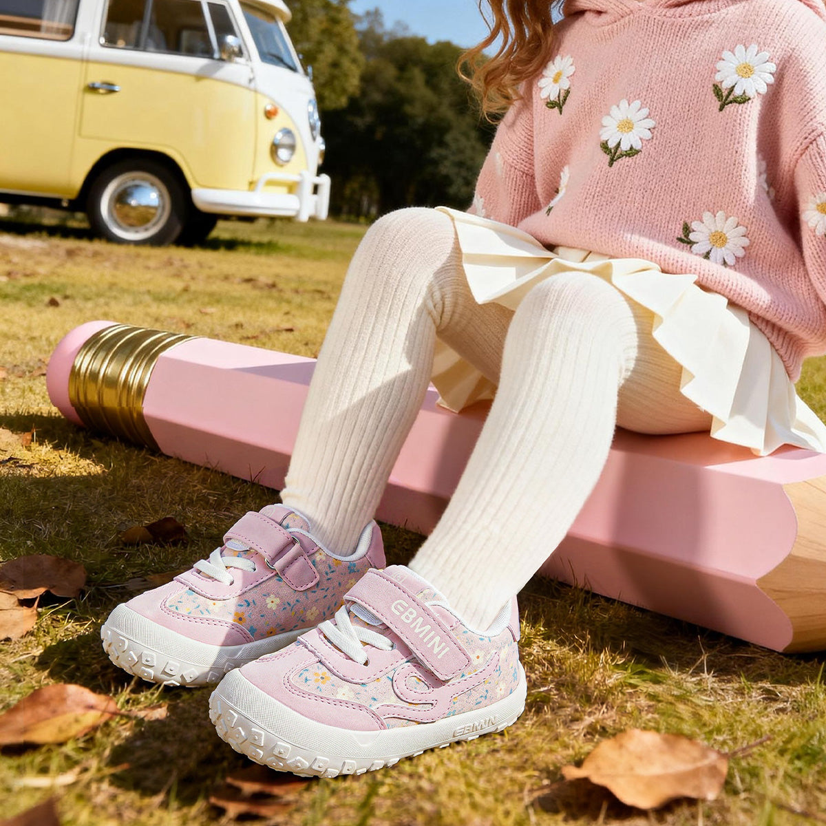 EBMINI RAINBOW barefoot toddler sneakers product view 4