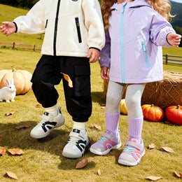 EBMINI RIPPLE toddler sneakers with a roomy toe shape