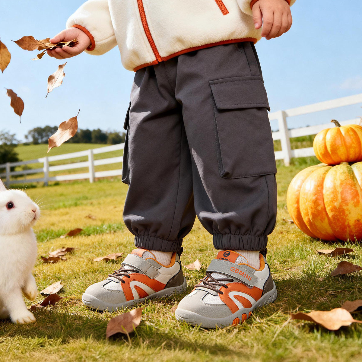 EBMINI RIPPLE flexible sneakers with a segmented rubber outsole