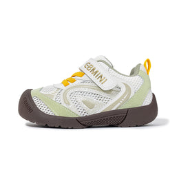 EBMINI ROAR kids sneakers with a rounded toe shape and dragon print