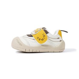 EBMINI ROARY wide toe tiger toddler sneakers side profile