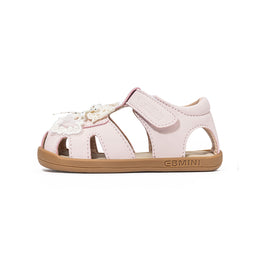 EBMINI ROMY dressy toddler sandals with lace accents