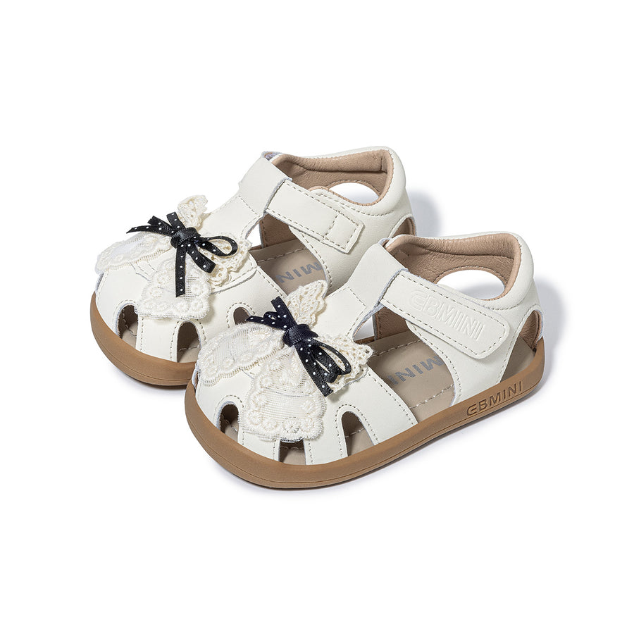 EBMINI ROMY bow-detail fisherman toddler sandals