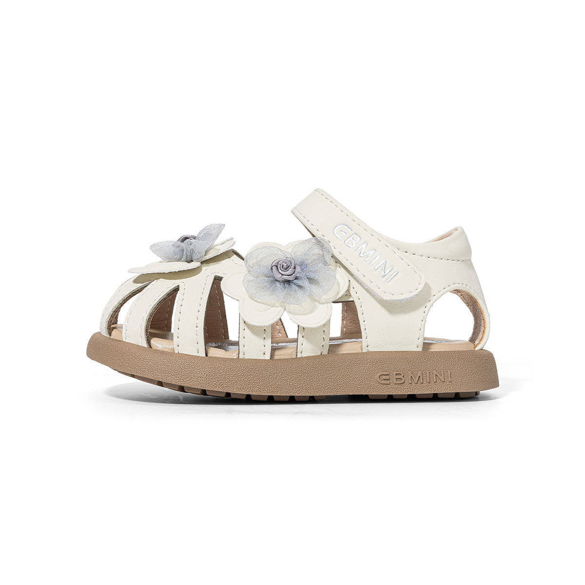 EBMINI ROSE wide-fit closed-toe fisherman toddler sandals