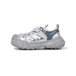 EBMINI ROTO wide-fit closed-toe toddler sandals shown from the front