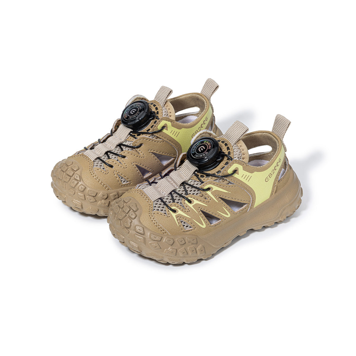 EBMINI ROTO closed-toe sandal upper with rotary closure