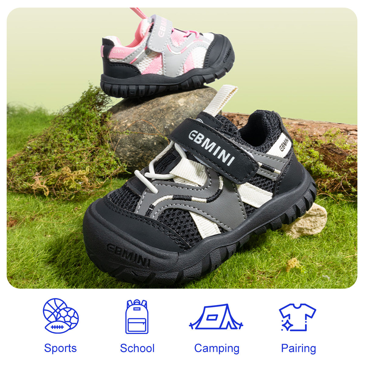 EBMINI ROVE lightweight sport sandals for outdoor play