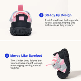 EBMINI ROVE toddler sandal rubber outsole with lug pattern