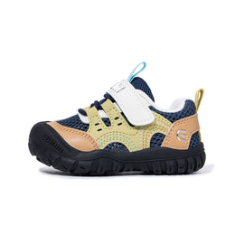 EBMINI ROVER brown colorblock toddler sneakers