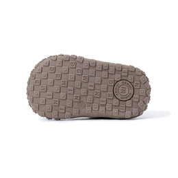EBMINI ROVER brown rubber outsole with block-pattern tread