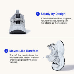 EBMINI RUSH toddler sneaker product detail with textured outsole