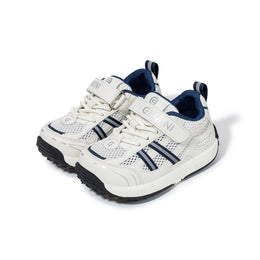 EBMINI SAKURA barefoot toddler sneakers with a shimmer sakura-inspired design