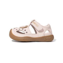EBMINI SCOUT toddler sandals with bear and star accents
